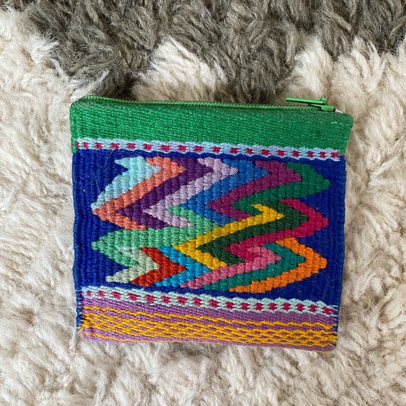 Handbags - Woven Coin Purse / Card Wallet
